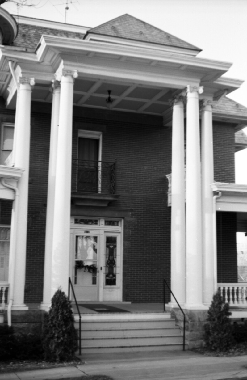 A photo of the record -- 312 Church Street, the Still's home in New Windsor, Maryland,  between 1966-1968