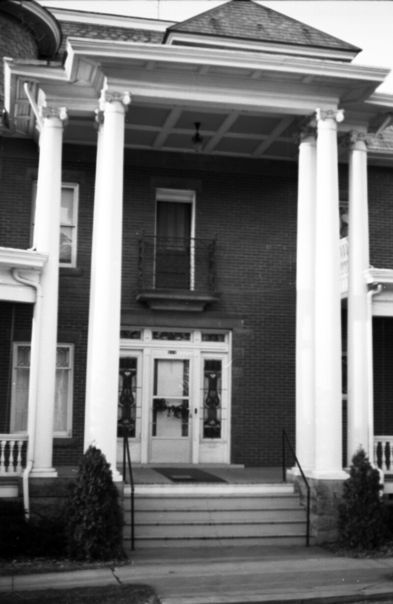 A photo of the record -- 312 Church Street, the Still's home in New Windsor, Maryland,  between 1966-1968