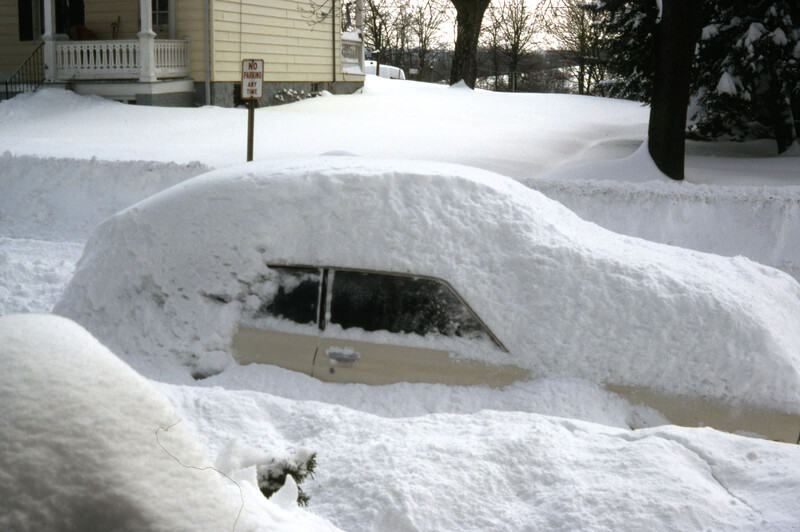 A photo of the record -- A Car in Snow,  1979