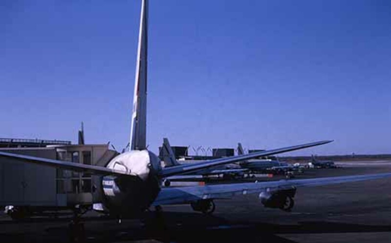 A photo of the record -- An Airplane at the Gate of an Airport,  1964